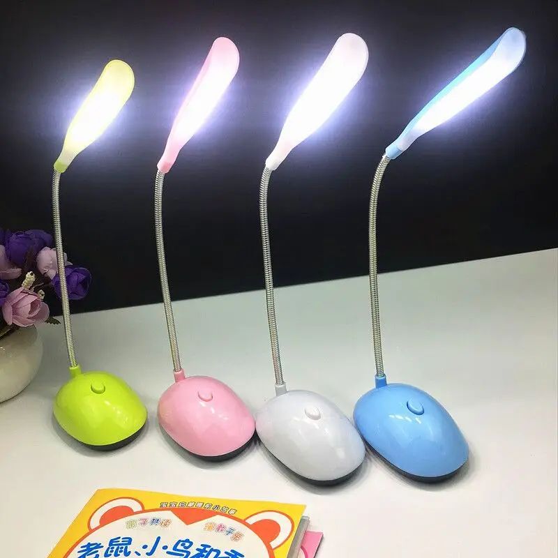 Portable LED Desk Lamp Foldable Child Eye Care Student Learning Reading Light Table Light,
