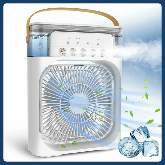 Original Mini Portable Air Conditioner Fan, 5 in 1 Evaporative Mini Air Conditioner Fan,