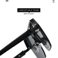 Men's Metal Sunglasses Square Half Frame Rice Nails Casual Trend Personality Retro Fashion Outdoor Sports Eyeglasses