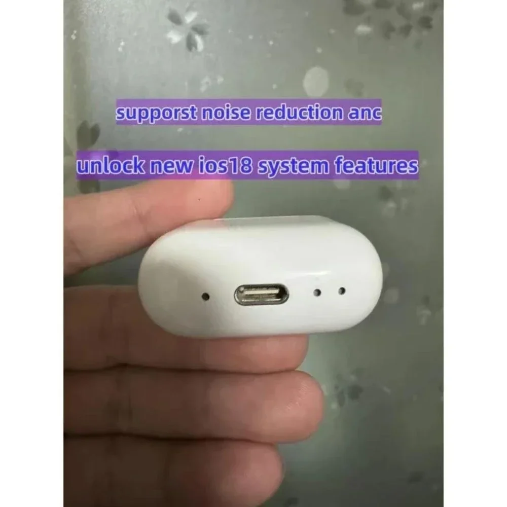Airpods Pro 2 2nd Generation ANC Supported Buzzer Sound Case Wireless Earbuds Original Quality