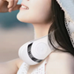 Mini Neck Mounted Fan Portable Bladeless Neck USB Rechargeable Air Cooler 3 Speed Mini Summer Sports Fan Outdoor Air Cooling Fan
