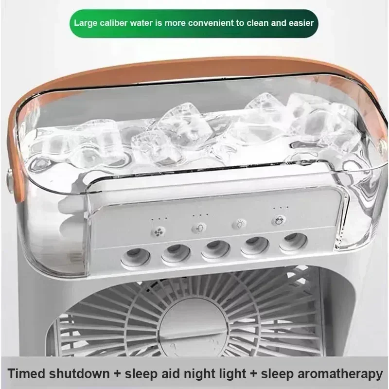 Original Mini Portable Air Conditioner Fan, 5 in 1 Evaporative Mini Air Conditioner Fan,